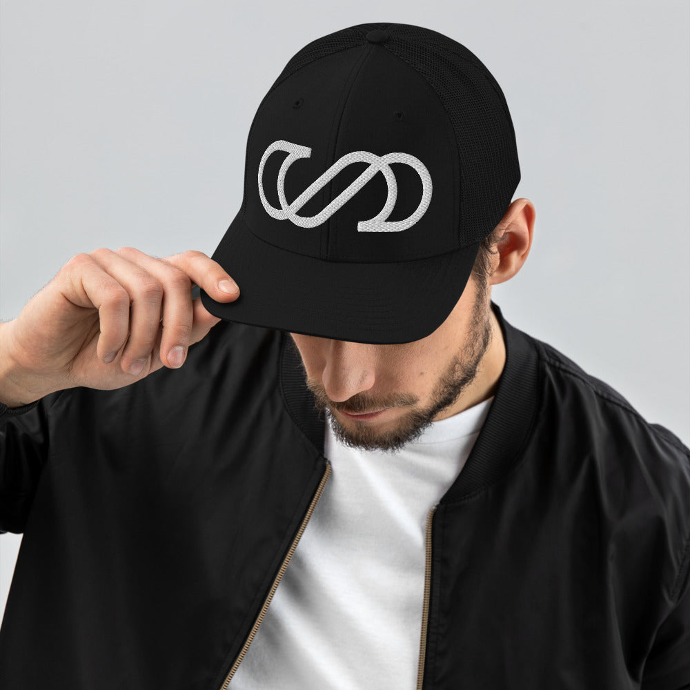 Block Logo Trucker Cap