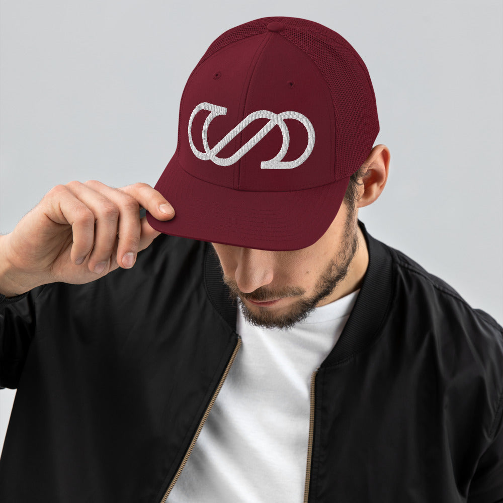 Block Logo Trucker Cap