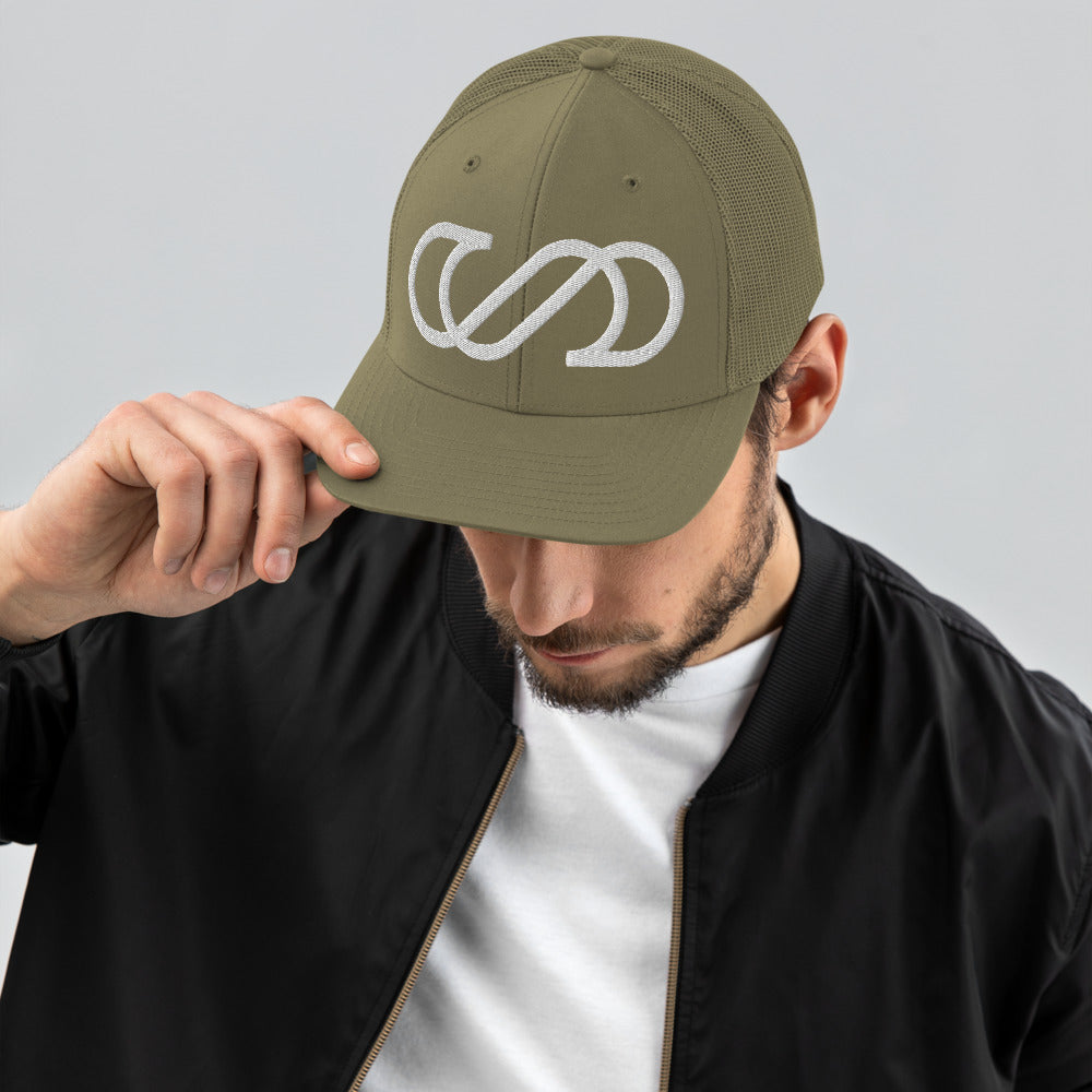 Block Logo Trucker Cap