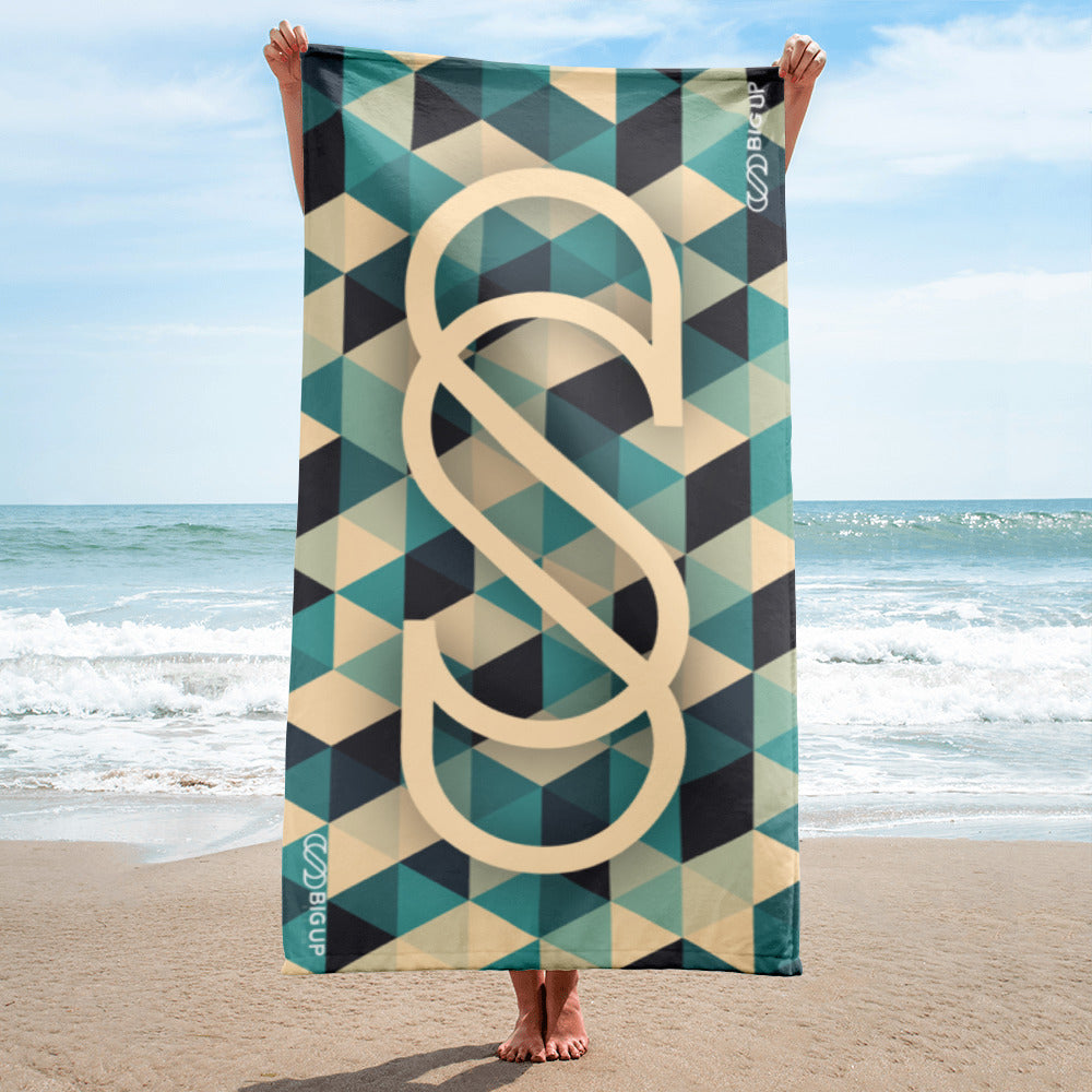 Cubed Beach Towel